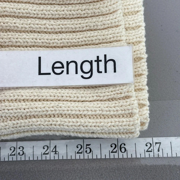 Anthropologie HWR Monogram Jacket Women's XS Extra Small Cream Floral Denim Knit - Picture 15 of 15